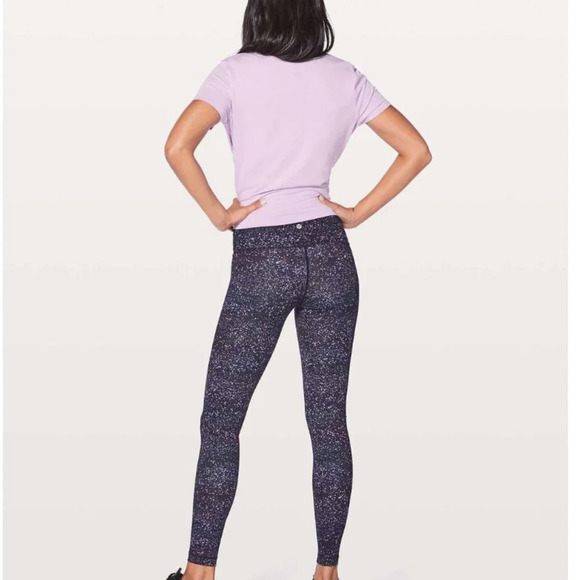 LULULEMON Wunder  Under Hi-Rise Tight 28" Crystalline Multi Size 2 - Picture 3 of 14